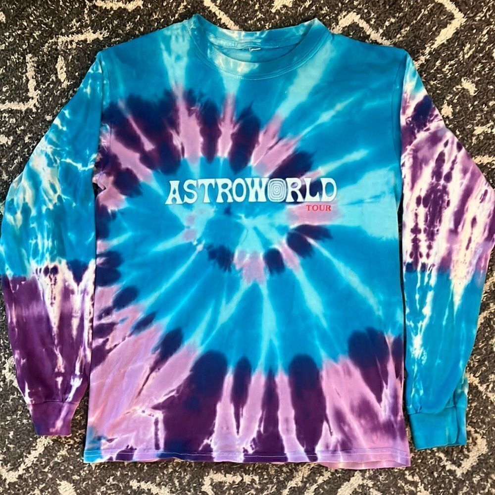 Travis Scott Astroworld “Wish You Were Here” tour t-shirt, size S